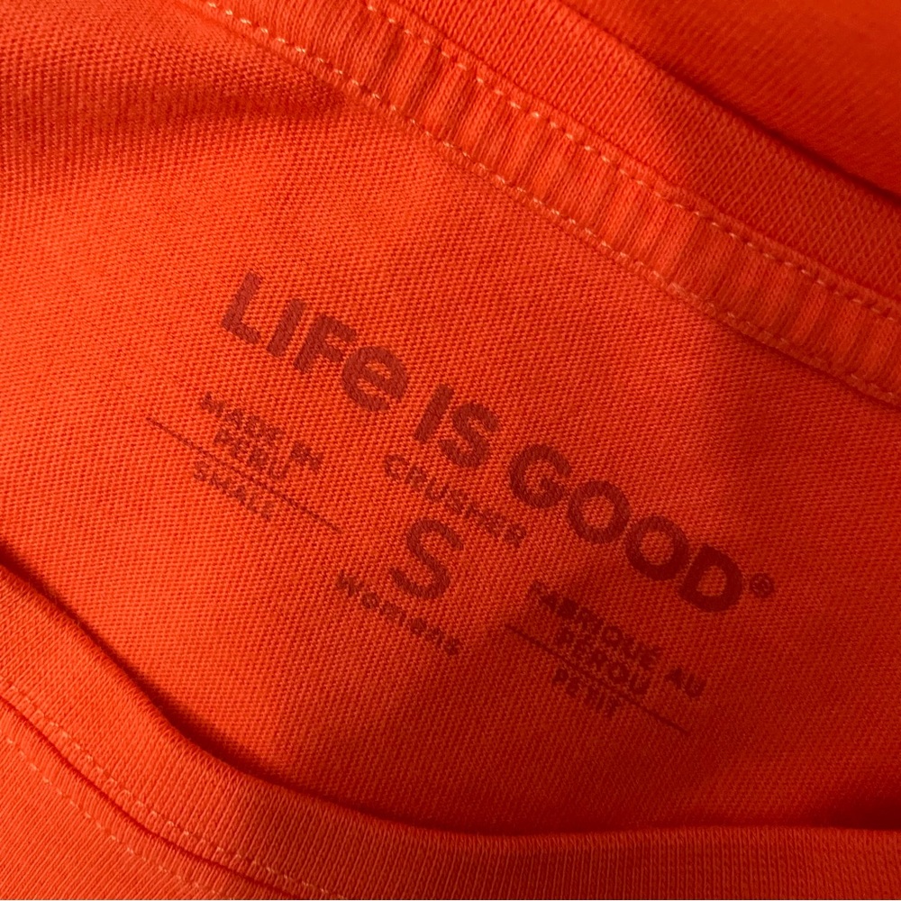 Life is Good Sunshine Mixed with a Little Hurricane Short Sleeve Tee Size Small - Picture 5 of 5